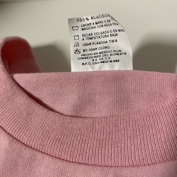 Puerto Vallarta Pink Short Sleeve Tee Size Girl XL 14-16 - Picture 11 of 11